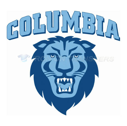 Columbia Lions Iron-on Stickers (Heat Transfers)NO.4187